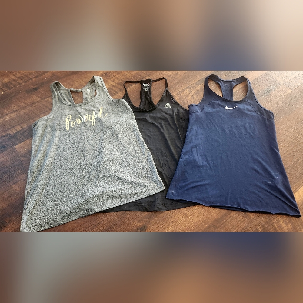 Set Of 3 Women's Athletic Tops